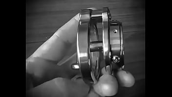 Chastity steel pa locked piercing albert