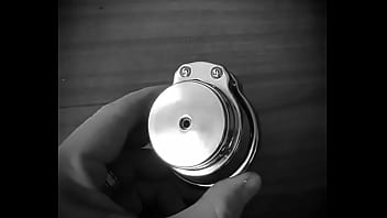 Chastity steel pa locked piercing albert