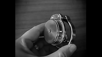 Chastity steel pa locked piercing albert