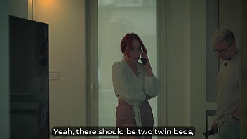 I fucked my step mom in hotel share bed – creampie inside