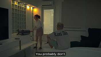 I fucked my step mom in hotel share bed – creampie inside