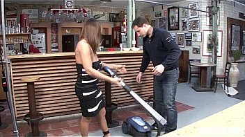 Busty german whore take a large dick