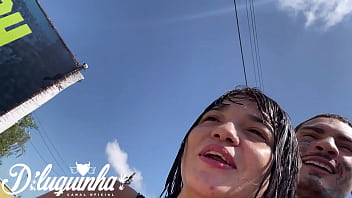 Whoring on a bike in a public place