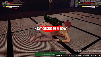 David vs aine nf3d mixed kinky combat femdom ryona