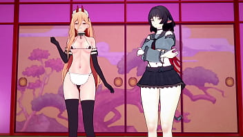 S1 e3 two anime chicks having a good time with agent h