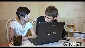 That honey raises her blue top