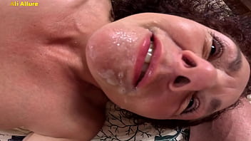 Ali allure gets a ride on stepbrothers harley and gets cum on face trailer watch full on red