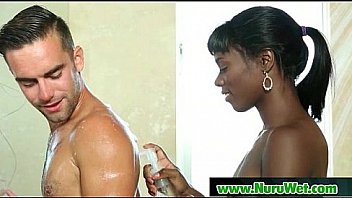 Slippery nuru massage and dick rubbing sex video 19