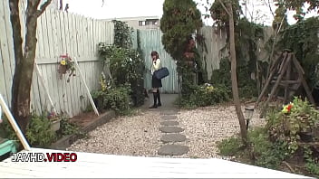 Karin aizawa's playful solo tease in candid jav scene