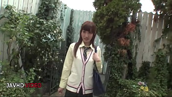 Karin aizawa's playful solo tease in candid jav scene