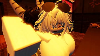 Shark girl going wild along himself selfcest