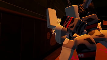 Shark girl going wild along himself selfcest