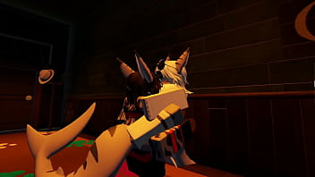 Shark girl going wild along himself selfcest