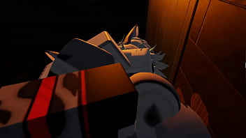 Shark girl going wild along himself selfcest