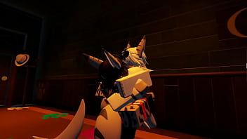 Shark girl going wild along himself selfcest