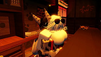 Shark girl going wild along himself selfcest