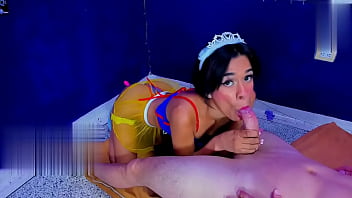 Teresa is the best at sucking cock and we see how she gives rough blowjobs