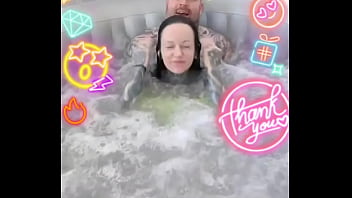 Blowjob in hot tub live melody radford blowjob