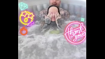 Blowjob in hot tub live melody radford blowjob