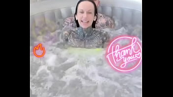 Blowjob in hot tub live melody radford blowjob