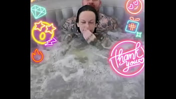 Blowjob in hot tub live melody radford blowjob