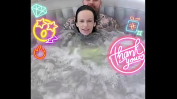 Blowjob in hot tub live melody radford blowjob