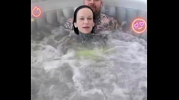 Blowjob in hot tub live melody radford blowjob