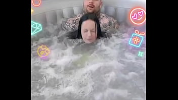 Blowjob in hot tub live melody radford blowjob