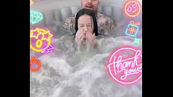Blowjob in hot tub live melody radford blowjob