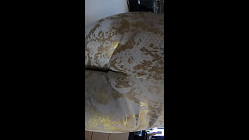 Kitchen cameltoe tease tight leggings oral & double cum finish preview