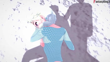 Elsa get fucked the night before xmas 4 frozen full & pov on sheer & fantasyking3