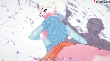 Elsa get fucked the night before xmas 4 frozen full & pov on sheer & fantasyking3