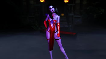 Alluring sucker bitch in skimpy outfit wants your sperm in exchange for sex