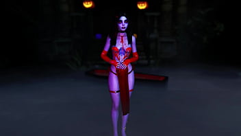 Alluring sucker bitch in skimpy outfit wants your sperm in exchange for sex