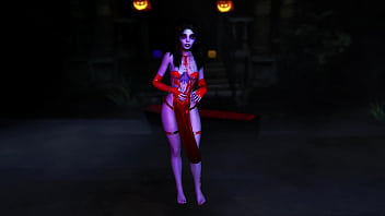 Alluring sucker bitch in skimpy outfit wants your sperm in exchange for sex