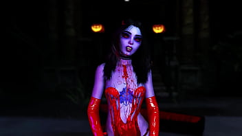 Alluring sucker bitch in skimpy outfit wants your sperm in exchange for sex