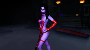 Alluring sucker bitch in skimpy outfit wants your sperm in exchange for sex