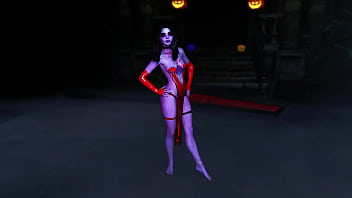 Alluring sucker bitch in skimpy outfit wants your sperm in exchange for sex