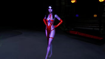 Alluring sucker bitch in skimpy outfit wants your sperm in exchange for sex