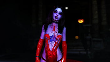 Alluring sucker bitch in skimpy outfit wants your sperm in exchange for sex