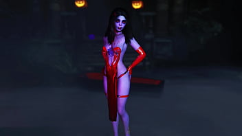 Alluring sucker bitch in skimpy outfit wants your sperm in exchange for sex