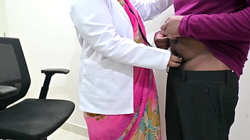 Indian doctor checking patient