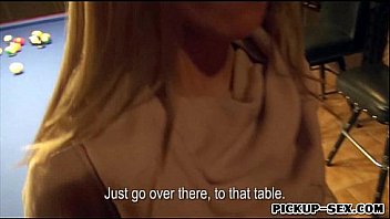 Czech Slut Mikayla Nailed In Billiards Alley For Some Money thumbnail