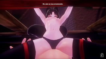 Monster girl renge se deja follar por el culo completo mientras estamos afuera