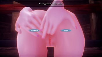 Monster girl renge se deja follar por el culo completo mientras estamos afuera