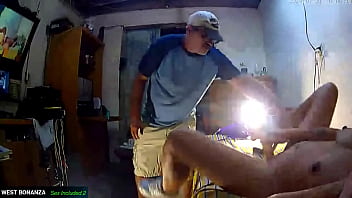 Sandy's dildo pleasure making herself cum with dildo