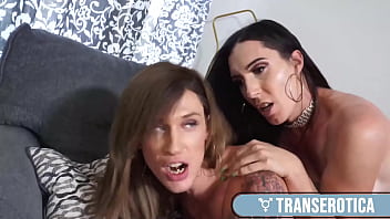 Trans Whore Aphrodite Adams Gives Her Ass To Brunette Melanie Brooks thumbnail