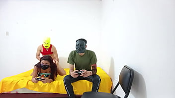 I fuck my sister in law who is playing doesn't the fool realize i'm sticking my dick in him