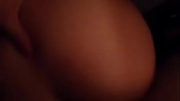 Girl takes it from the back