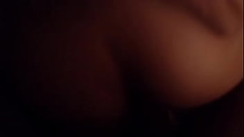 Girl takes it from the back